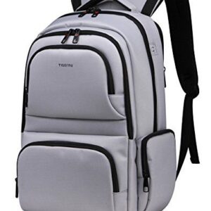 Kuprine bag /large laptop backpack with Raincover, college bag, travel bag for men and women, Black, 30 Litre